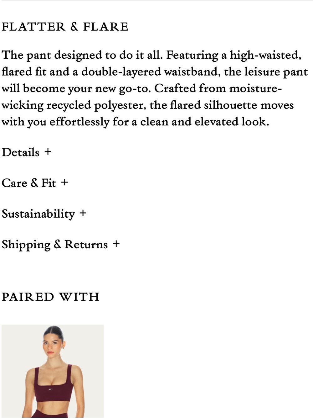 437 The Leisure Pant - Picture 4 of 10